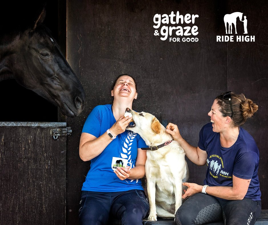 We're excited to launch our campaign 'Gather and graze for good'. It's the perfect excuse to gather friends (humans and horses) together to enjoy some tasty treats and raise money to help children in the greatest need. For more info and to sign-up: ridehigh.org/gg4g.
