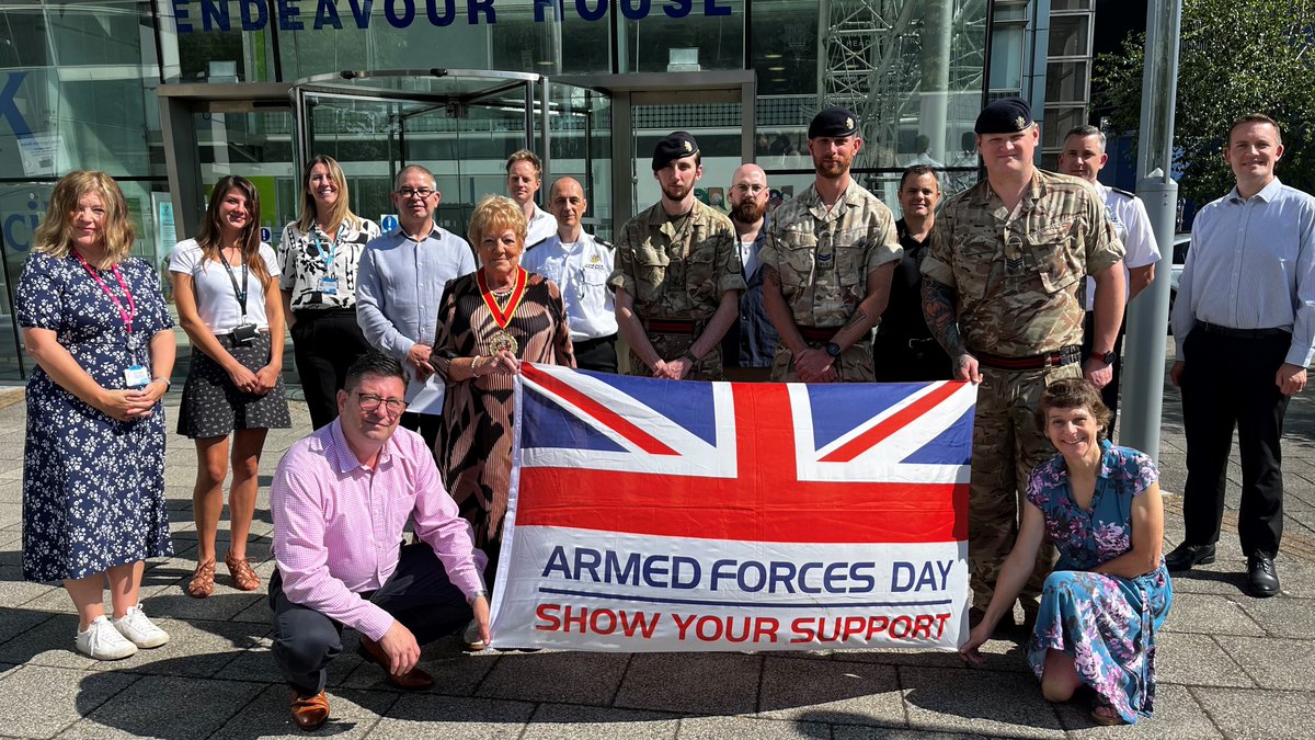 This Armed Forces Week, we are showing our support for the men and women who make up the Armed Forces community, from currently serving personnel to service families, veterans and reservists.

#ArmedForcesWeek #ArmedForcesDay #SaluteOurForces