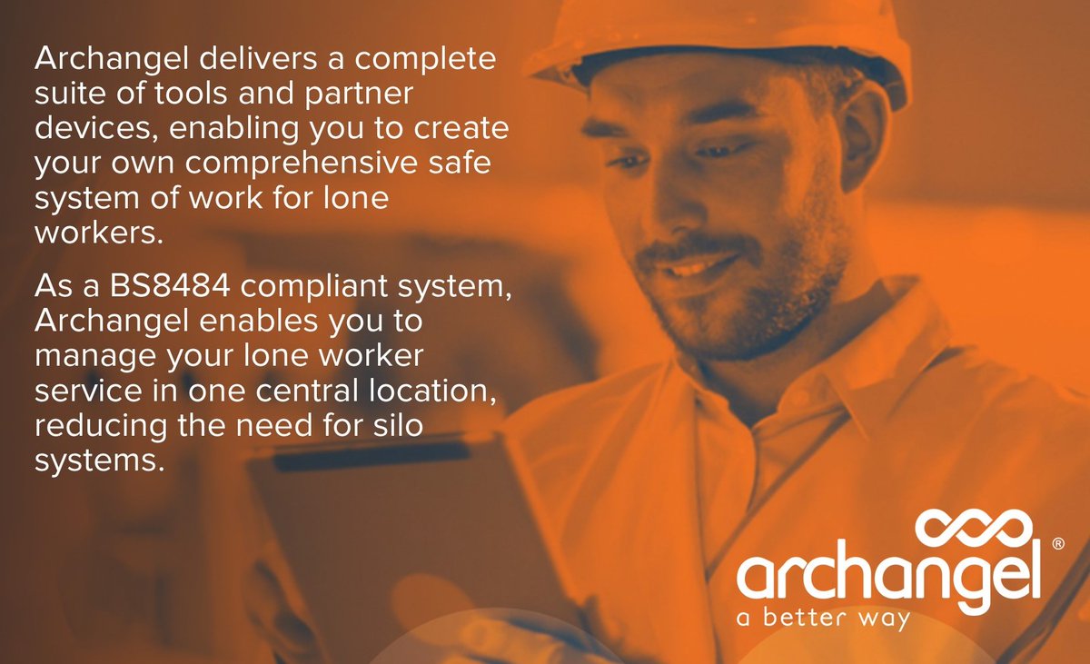 archangelccc's tweet image. Designed with people at its core, Archangel delivers a complete cloud monitoring solution, enabling you to oversee and manage employee, #loneworker and #homeworker #safety in one powerful platform

archangel.cloud/safety/