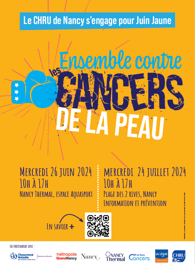 cpam54's tweet photo. #JuinJaune | La @cpam54 , le @CHRU_de_Nancy , la @VilledeNancy et @laliguecancer vous donnent rendez-vous mercredi dès 10h ⛱️
@Grand_Nancy #prévention https://t.co/IgiQbsiQcC