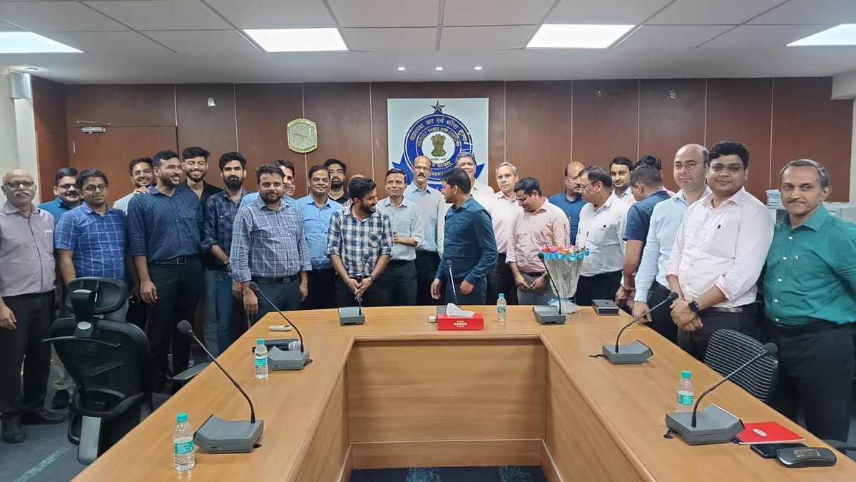 Under the direction of the Commissioner, Audit Raigad, International Yoga Divas celebrated in office premises of Audit Raigad Commissionerate, having office in MTNL Bldg, Vashi, Navi Mumbai, under supervision of senior teacher of Art of Living, Mr. Girija Shankar ji.