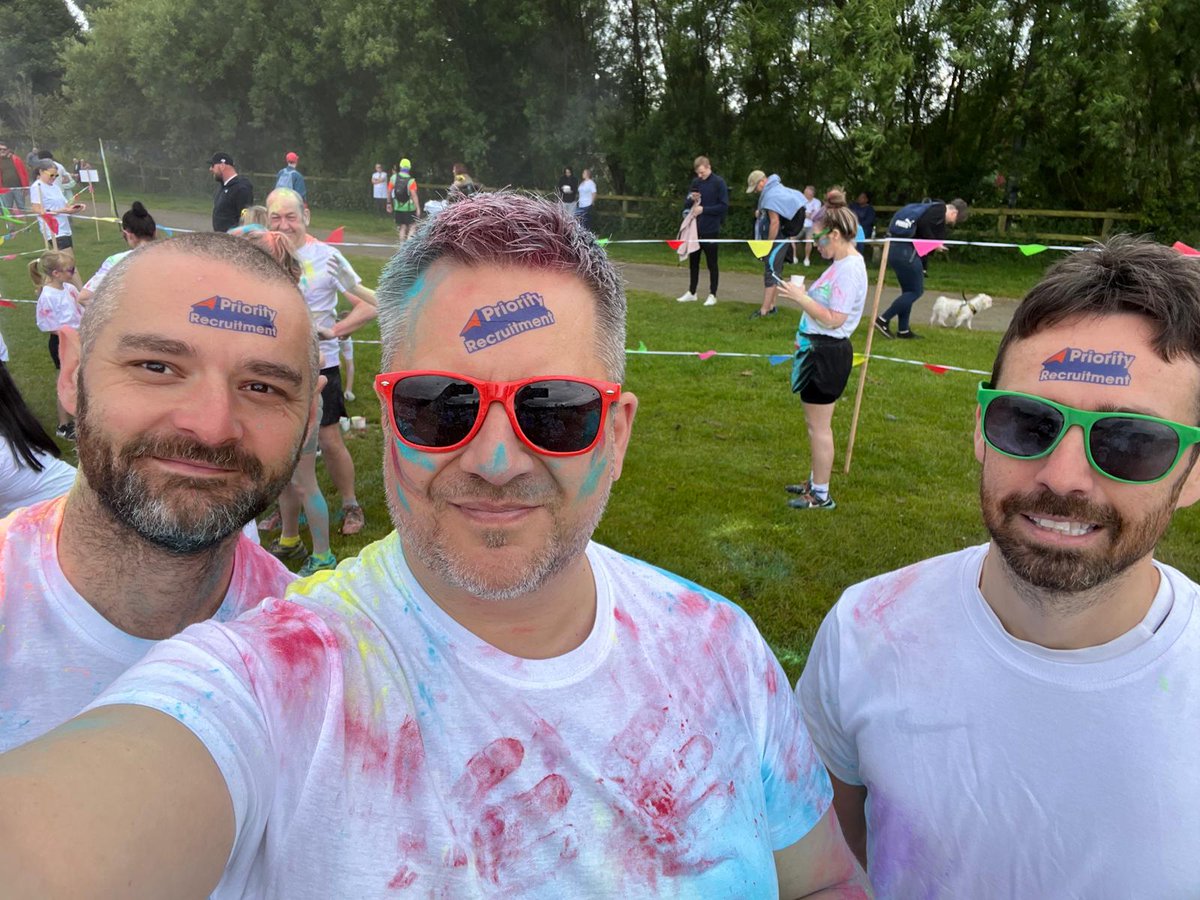 So here's what we got up to this weekend... 🌈

The #ColourDash is a 5k run around the Burrs Country Park where you are showered in vibrant coloured powder paint. Congratulations to all who completed the run, we can't wait to do this again! @thesunnywoodpro