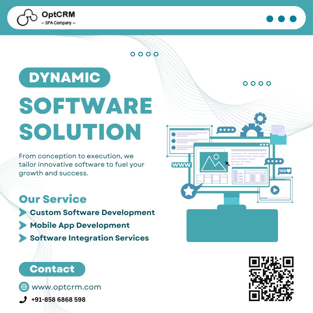 OptCRM's tweet image. Transform the way you manage customer relationships with our cutting-edge software. 

Elevate your business today with OPTCRM! 🌐

#OPTCRM #CustomerRelationshipManagement #DynamicSoftware #BusinessGrowth #ProductivityBoost #TechInnovation #CRM #BusinessSolutions