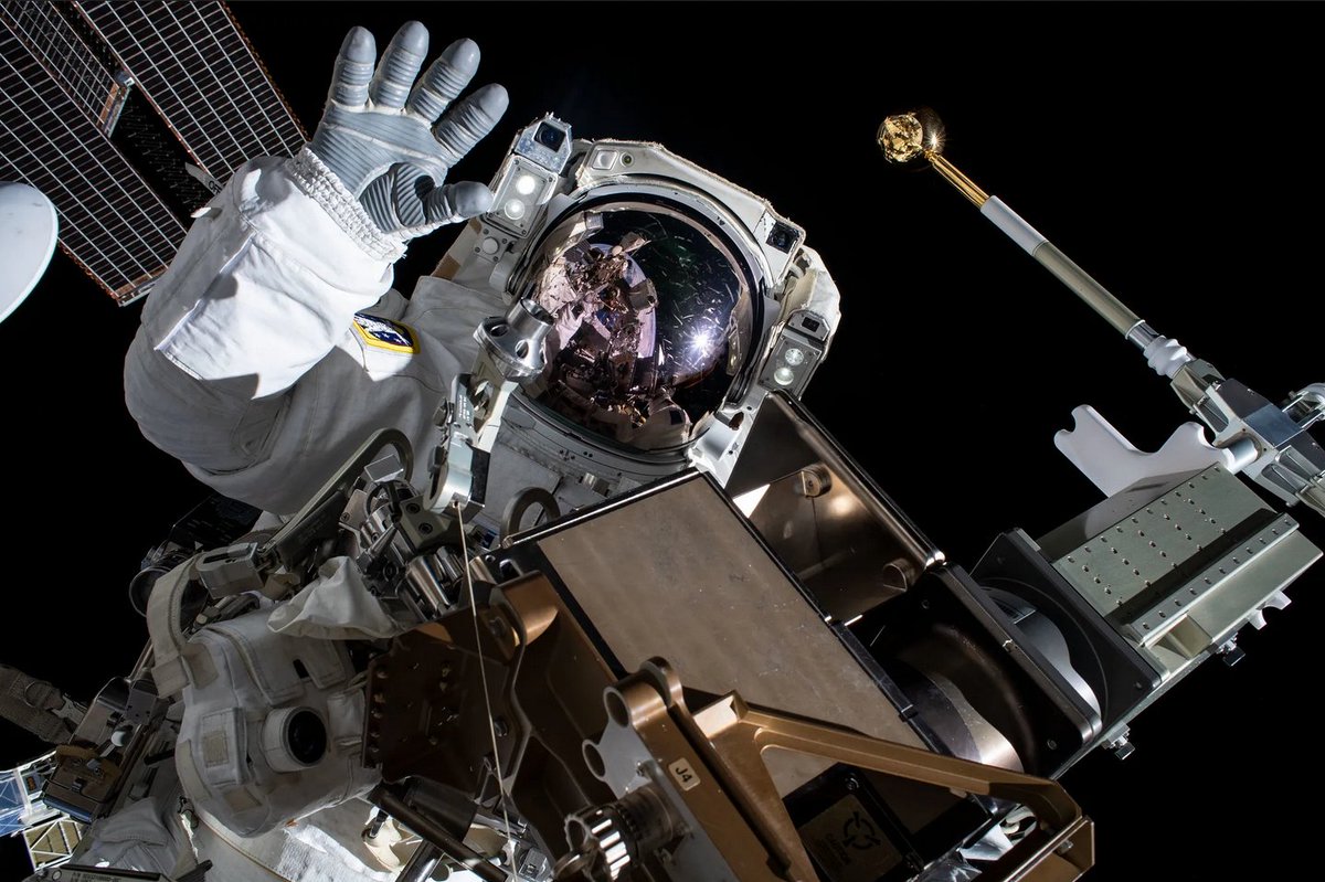 We're going on a spacewalk! 👩‍🚀👨‍🚀

Tracy C. Dyson and Mike Barratt will step outside the <a href="/Space_Station/">International Space Station</a> at about 8am ET (1200 UTC) on a six-and-a-half hour trip to retrieve hardware and collect samples. Watch live with us now at NASA+: plus.nasa.gov/scheduled-vide…