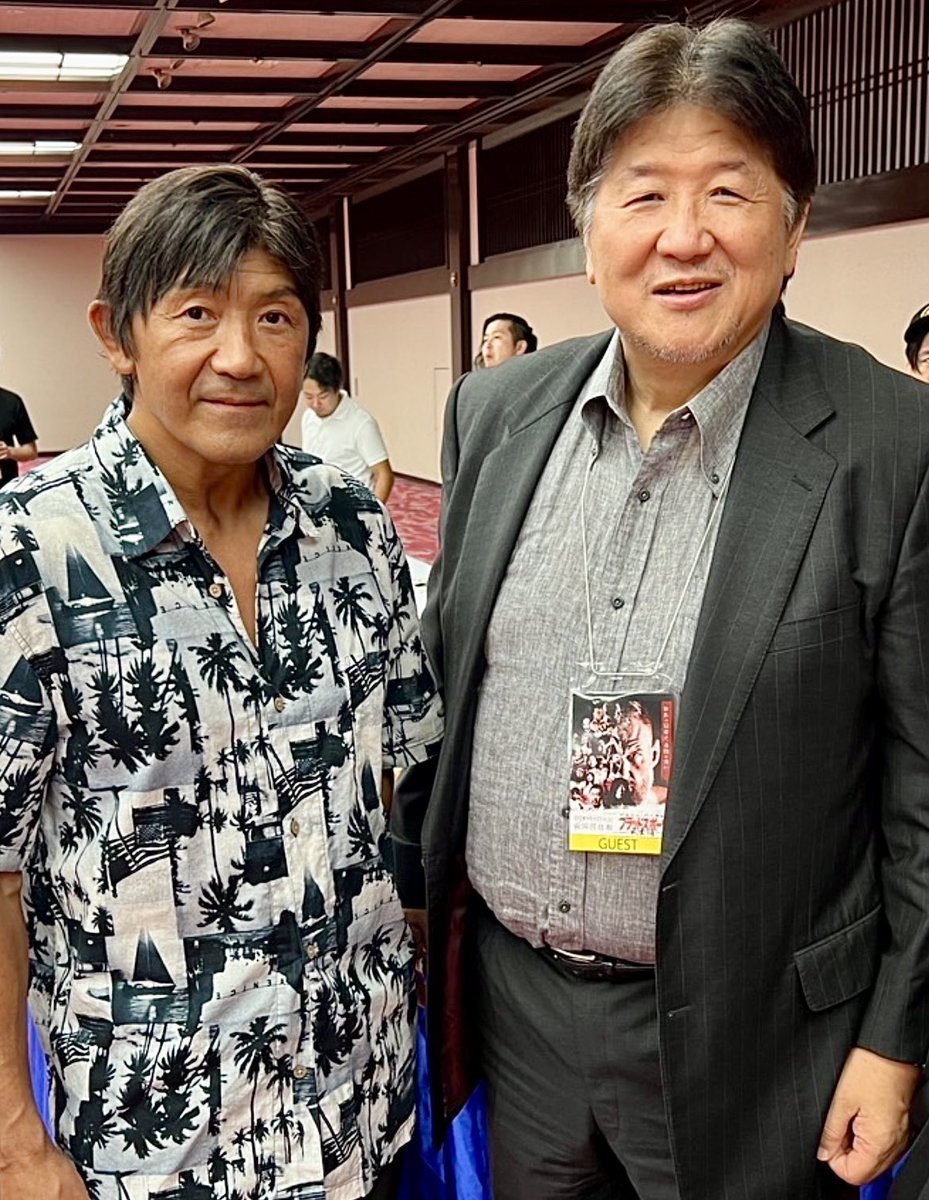 2024 初 前田さんと
お元気そうで何よりです。
（ブラッドスポーツ武士道）