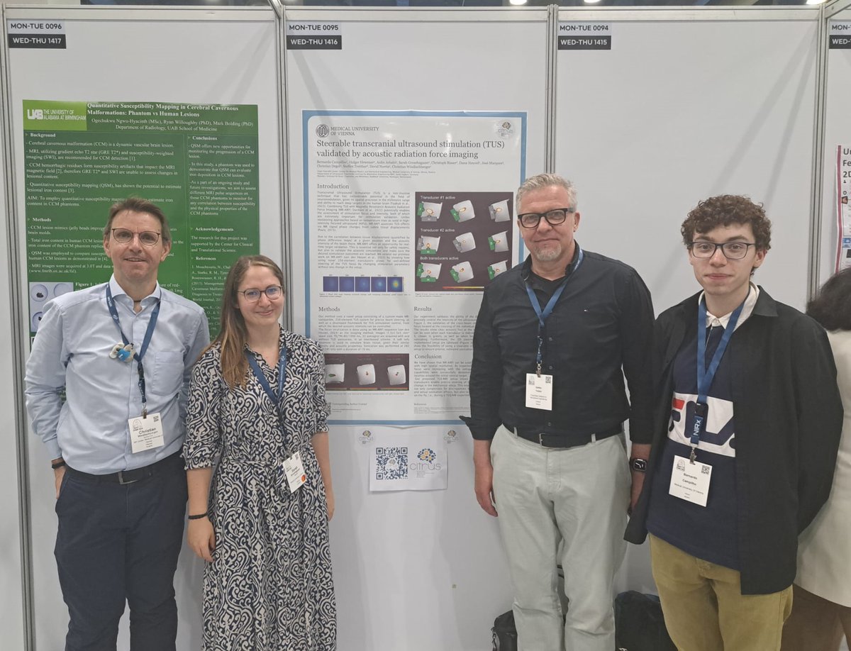 CITRUS EU-Project (@citrus_eu) on Twitter photo 서울에서 안녕하세요! 🇰🇷 Our team members <a href="/sgrosshagauer/">Sarah Grosshagauer</a>, <a href="/cwindfMRI/">Christian Windischberger</a>, Bernardo Camphilo from the <a href="/MedUni_Wien/">MedUni Wien</a>, and <a href="/tretbear/">Steffen Tretbar</a> from Fraunhofer-Gesellschaft are presenting our work at the #OHBM2024 conference! If you're there, drop by and say hi! 서울에서 안녕하세요! 🇰🇷 Our team members <a href="/sgrosshagauer/">Sarah Grosshagauer</a>, <a href="/cwindfMRI/">Christian Windischberger</a>, Bernardo Camphilo from the <a href="/MedUni_Wien/">MedUni Wien</a>, and <a href="/tretbear/">Steffen Tretbar</a> from Fraunhofer-Gesellschaft are presenting our work at the #OHBM2024 conference! If you're there, drop by and say hi!