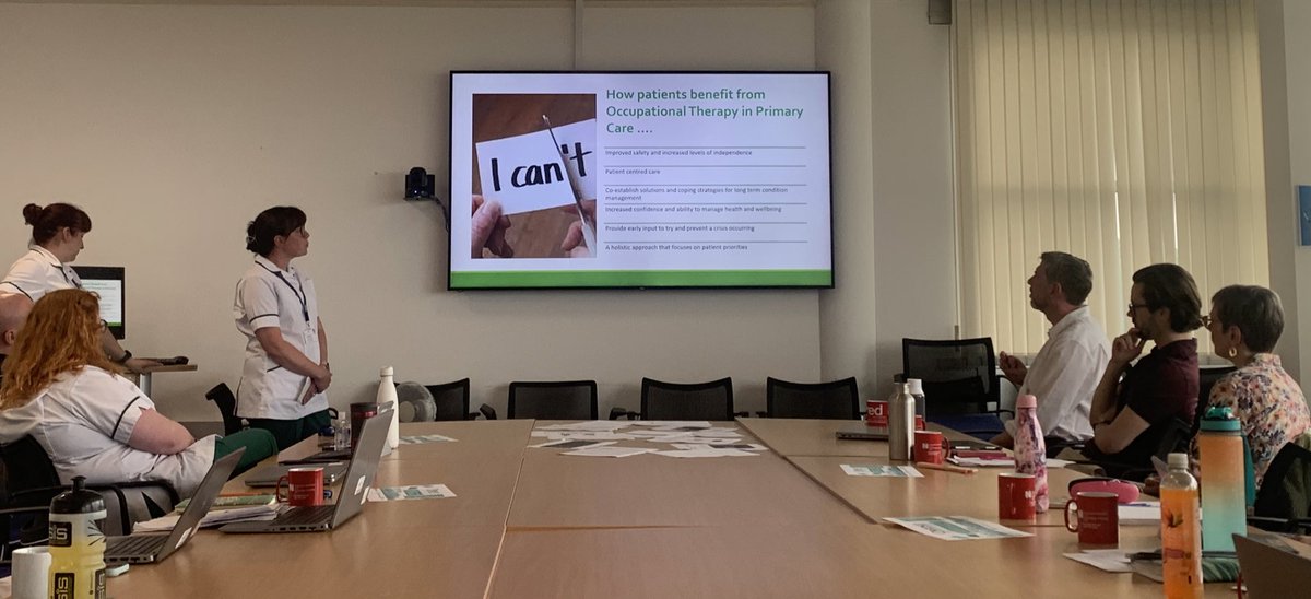 Helen Annandale 💙 (@helenannandale) on Twitter photo Privilege to attend <a href="/theRCOT/">Royal College of Occupational Therapists</a> visit to <a href="/SwanseabayNHS/">Swansea Bay NHS</a> so we can share across the UK the fantastic working OTs are Leading in Primary Care 🏴. Clear leadership & demonstrating outcomes & value <a href="/RCOTPolicyWales/">RCOT Welsh Policy</a> @RCOTWalesRegion @RobW_OT <a href="/AlexGigg/">Alex Gigg</a> <a href="/anjula_mehta/">Anjula Mehta</a> <a href="/ChrissieMoz/">Resting</a> Privilege to attend <a href="/theRCOT/">Royal College of Occupational Therapists</a> visit to <a href="/SwanseabayNHS/">Swansea Bay NHS</a> so we can share across the UK the fantastic working OTs are Leading in Primary Care 🏴. Clear leadership & demonstrating outcomes & value <a href="/RCOTPolicyWales/">RCOT Welsh Policy</a> @RCOTWalesRegion @RobW_OT <a href="/AlexGigg/">Alex Gigg</a> <a href="/anjula_mehta/">Anjula Mehta</a> <a href="/ChrissieMoz/">Resting</a>