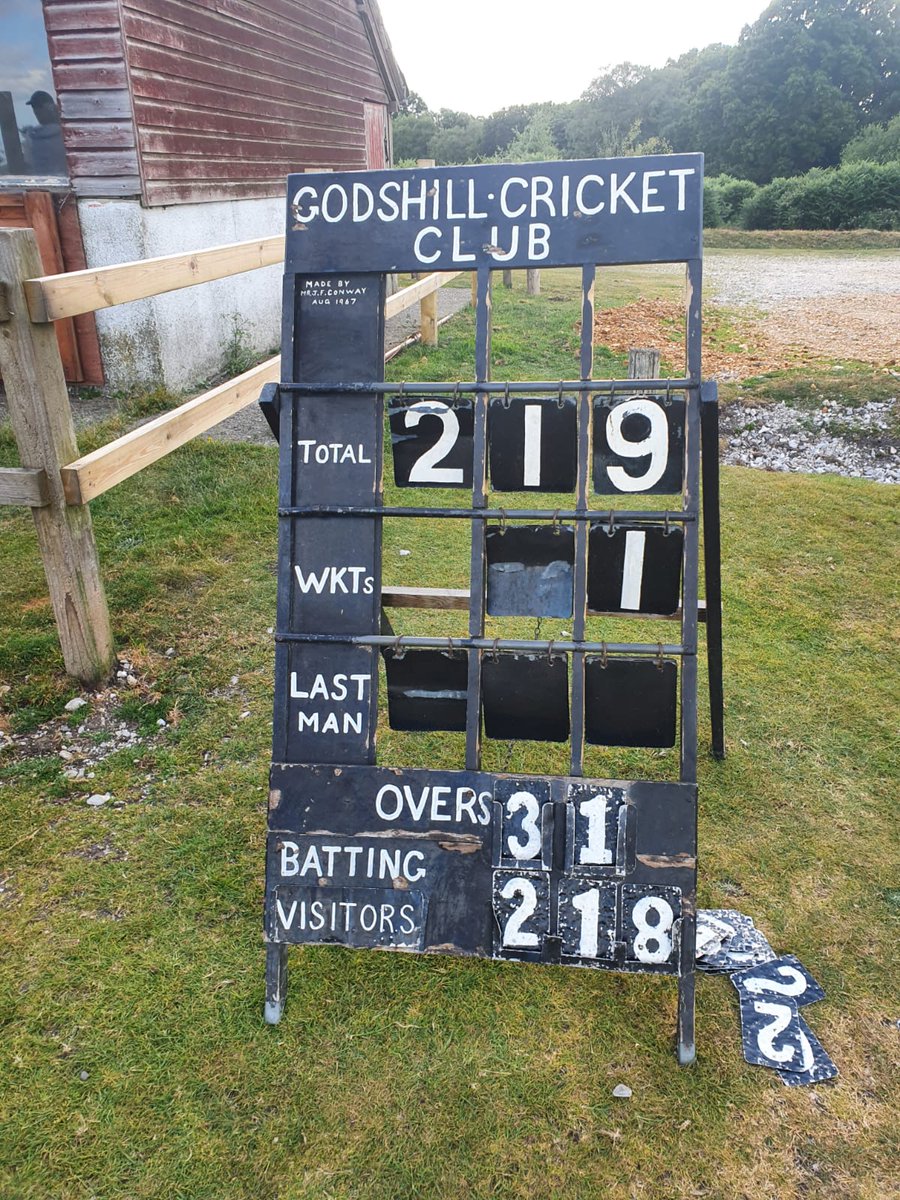 After removing countless wheelbarrows of "Godshill compost", it was a day for the batsmen in the sun on Saturday. Chris H hit a swashbuckling century to see us past a strong <a href="/Bournemouth_CC/">Bournemouth Cricket Club</a> side and keep us third in the table.