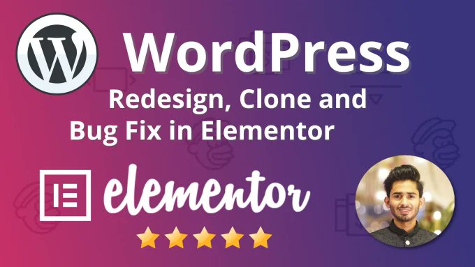 KawsherAli2000's tweet image. - You came to the right place, we can help you convert, copy, clone, and duplicate your design into a fully functional website.
click here : fiverr.com/s/wkbGqNw

#DuplicateDesign #clonefunction #copylayout #redesignwebsite #elementorpro #wordpress #webdesign #UIUX