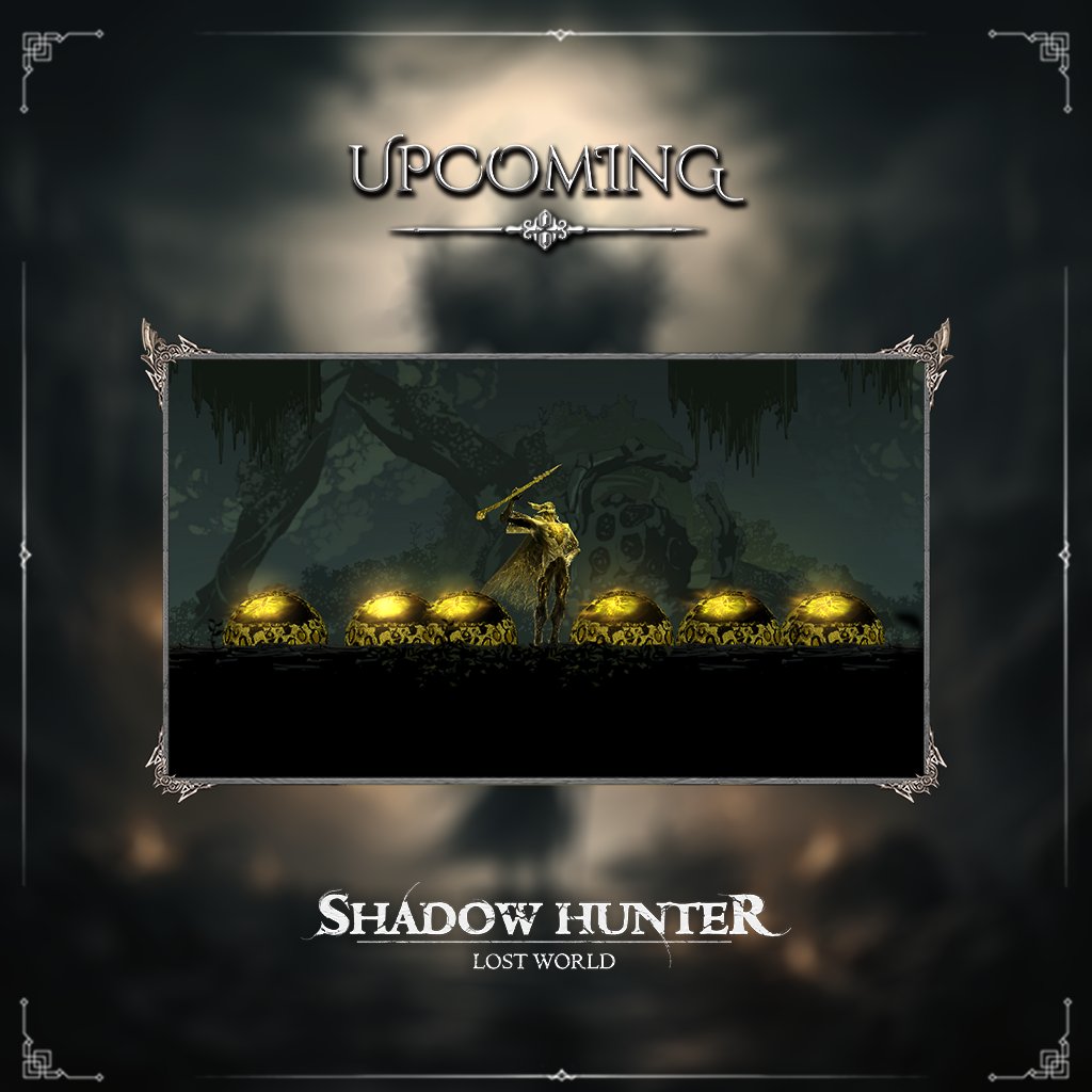 SHLostWorld's tweet photo. HUNTERS!

---UPCOMING--- https://t.co/dTnuipLQm7