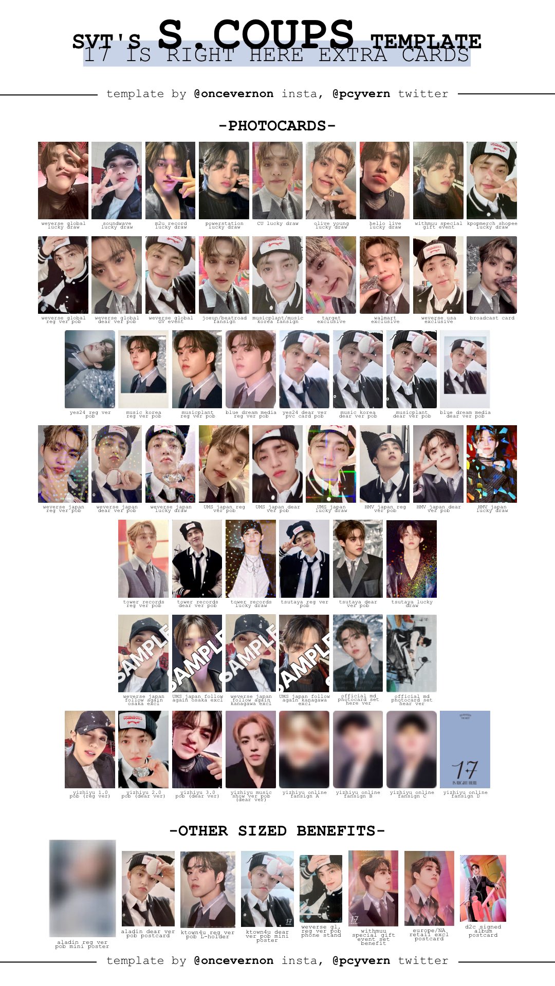 SEVENTEEN OFFICIAL HEAVEN ALBUM YZY 4.0 POB PHOTOCARD | eBay