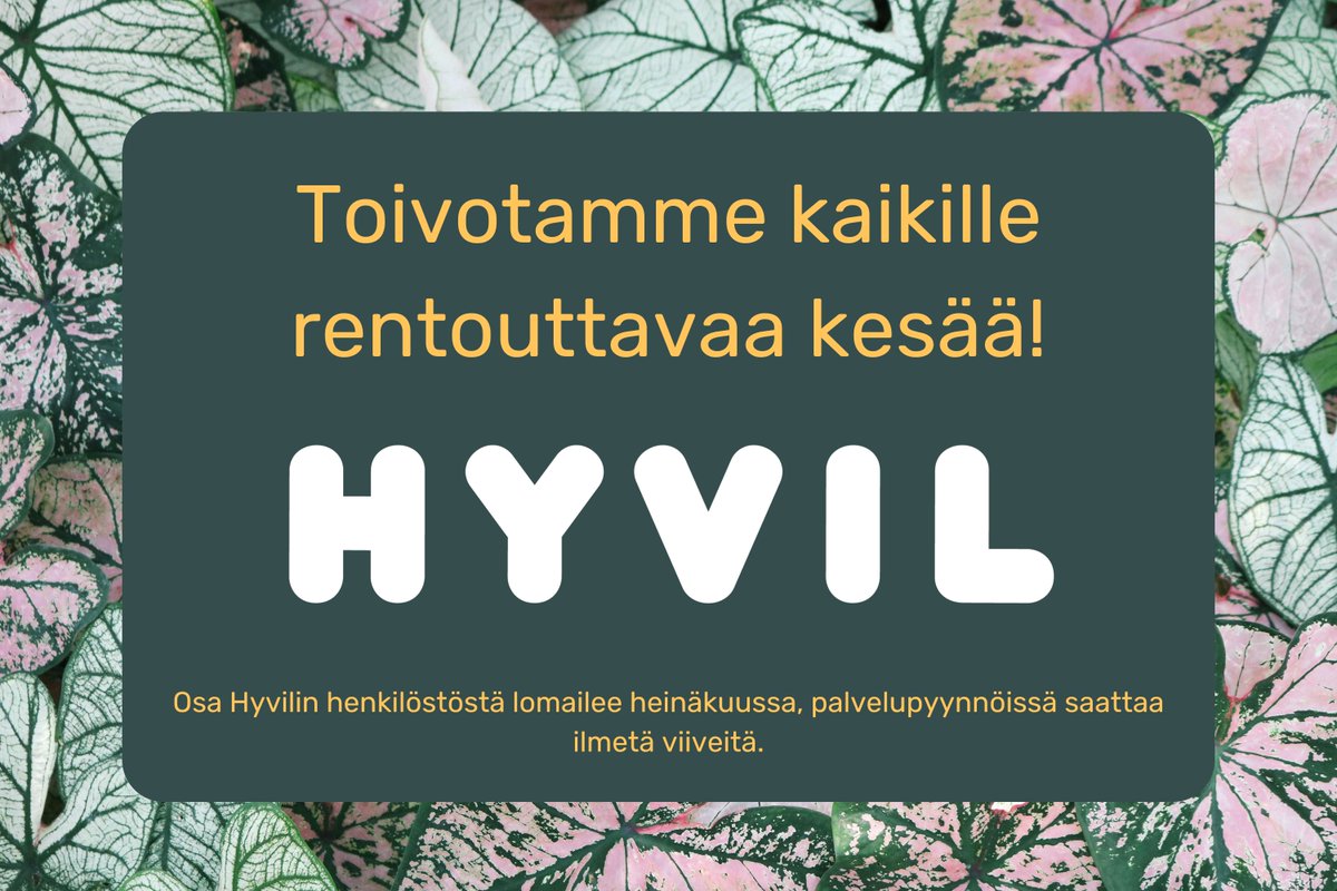 Hyvinvointialueyhtiö Hyvil Oy (@hyviloy) on Twitter photo 