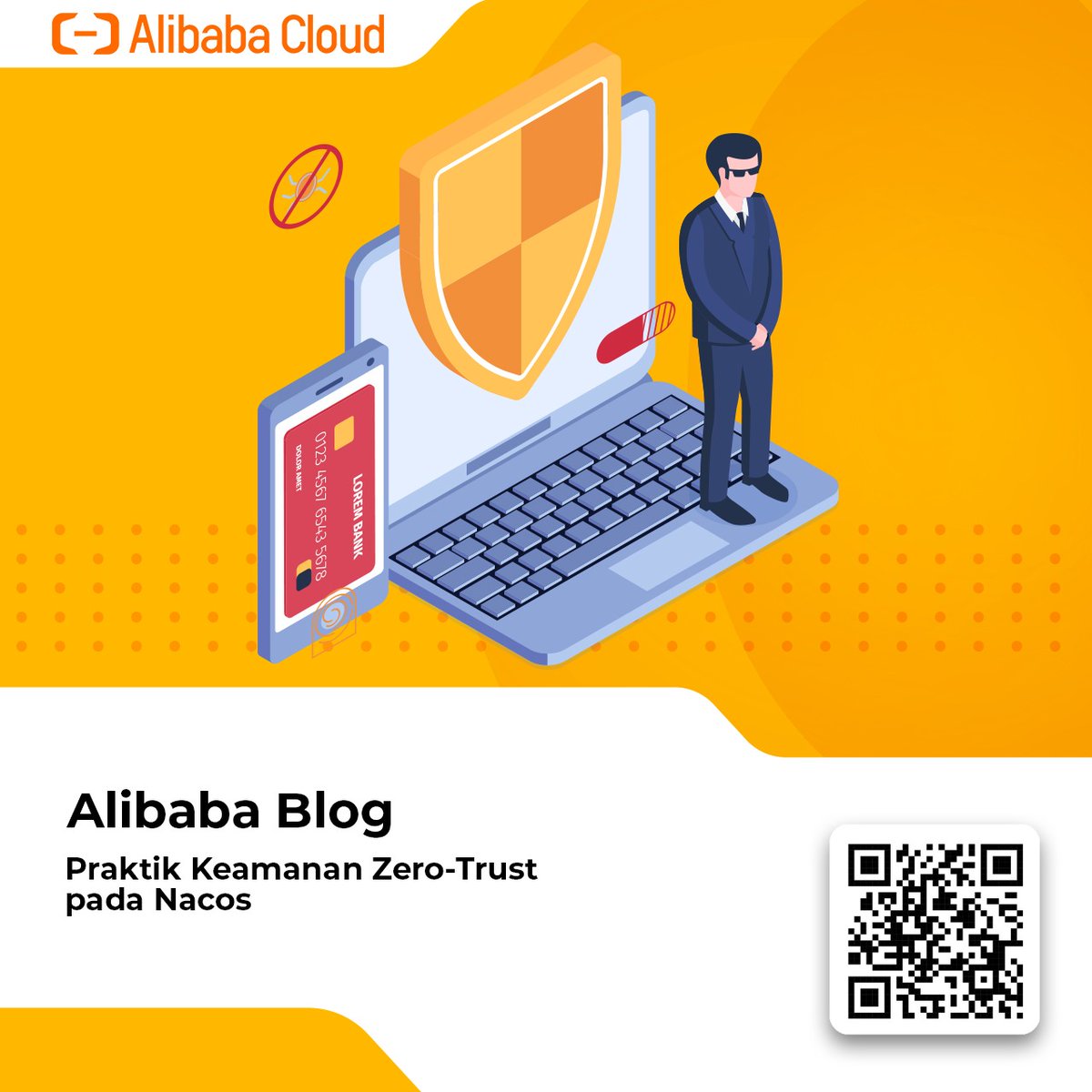 alibabacloudid's tweet image. Yuk, simak cara jaga keamanan data Nacos dengan konsep keamanan zero trust! Kita bahas risiko keamanan umum dan tips untuk amankan runtime Nacos. 👨💻🔒
t.ly/t4Bc0.
#Alibaba
#AlibabaCloudIndonesia
#AlibabaBlog