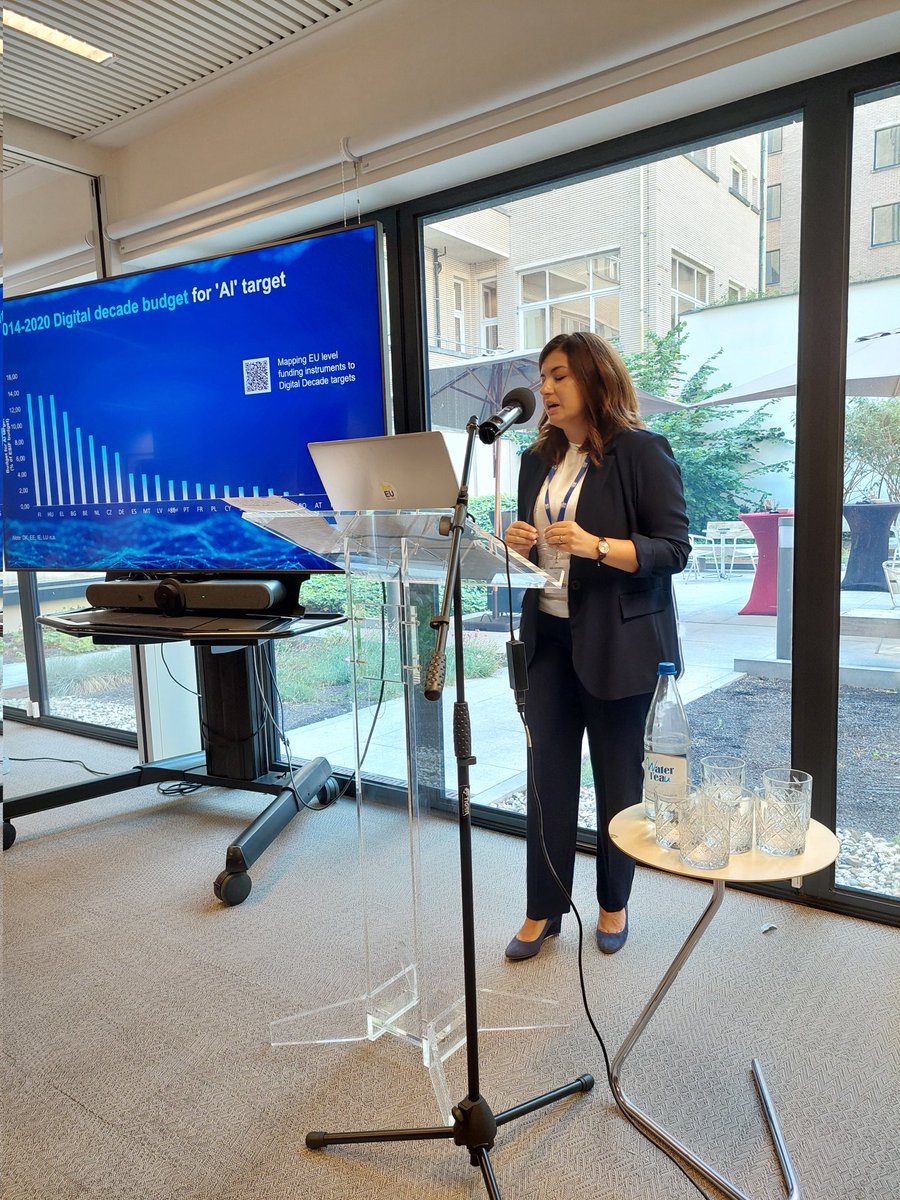 K_Pouliakas's tweet image. @GiuliaSantange5 @Cedefop presenting evidence from @Cedefop #ESJS2 on if ESF budgets on #AI are improving #digital #skills #training #CedefopBrusselsSeminar