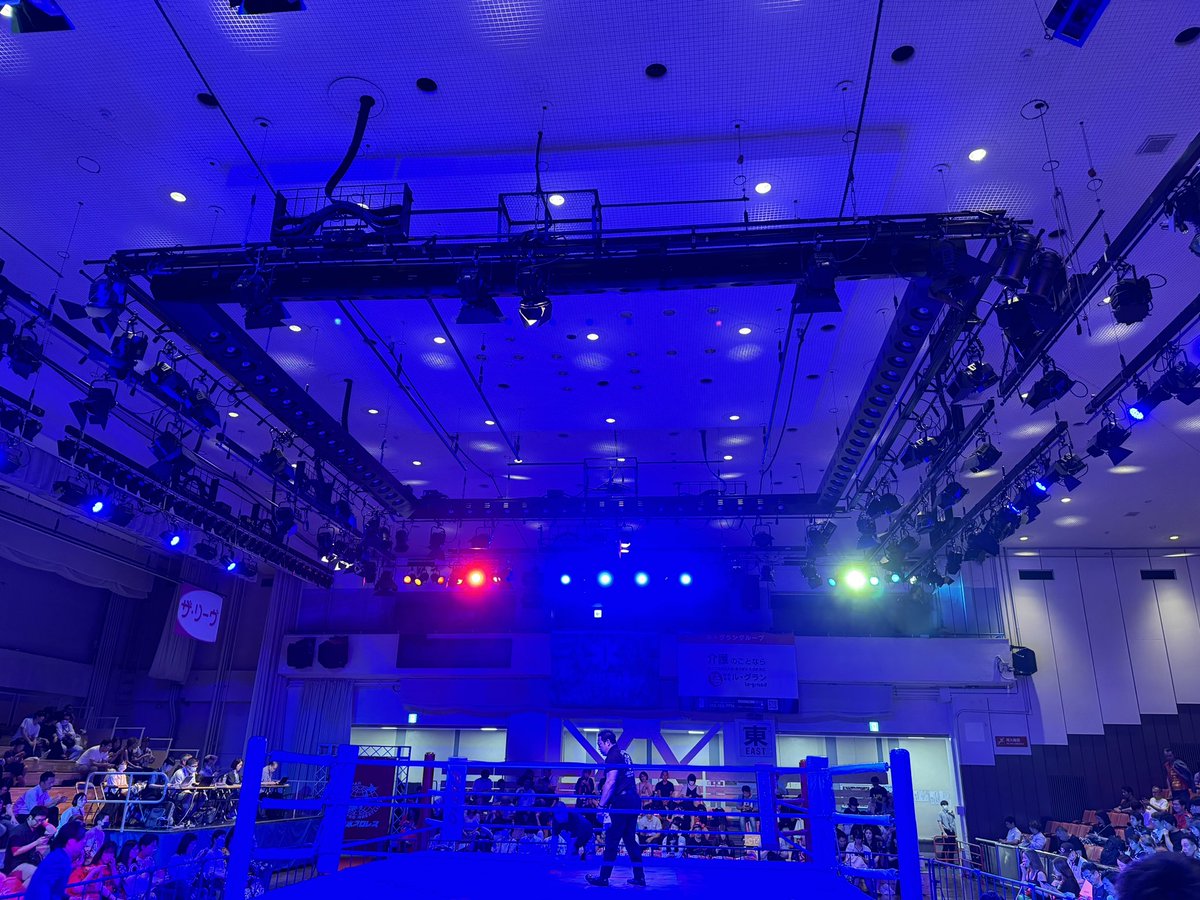 minatosamukawa's tweet image. 今日は異常。
異常なほど面白い。
#ajpw #全日キテる