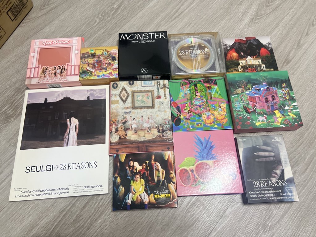 SeulgiCuteIR's tweet photo. อัลบั้มเปล่ารวว (เลิกเก็บค่ะ)

บั้มล่ะ 150 รส. 
ยกเว้น โฟโต้บุ๊คซึลกิ 200 รวมส่ง

เหมา 1,350 รวมส่ง 

เมนชั่นหรือทักมาได้จ้า

ส่งฟรีค่ะ

#ตลาดนัดrvv #ตลาดนัดน้องเค้ก #ตลาดนัดรวว #ตลาดนัดredvelvet #ตลาดนัดkpop https://t.co/F8ru6amW5Z