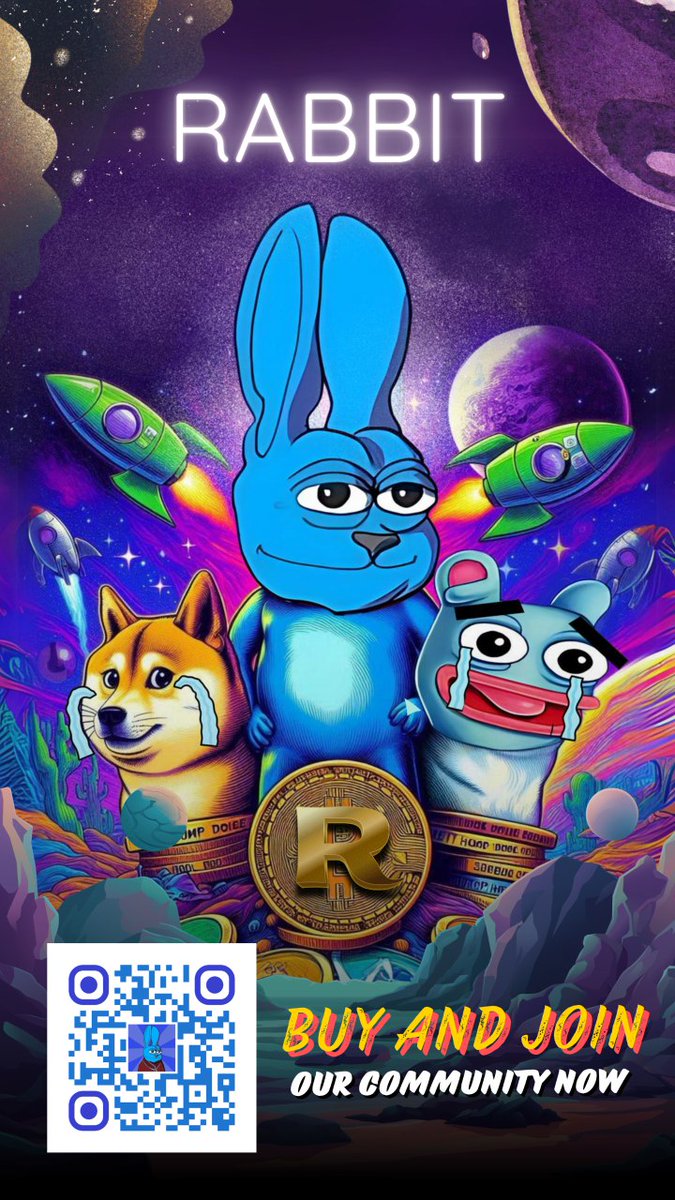 xhan_nn's tweet photo. @wallstreetbets $RABBIT ON @base 
CA : 0x642e993Fa91FFE9FB24d39a8eB0e0663145f8e92

Telegram Group : https://t.co/3nOxW35T6D

#trending @base #memecoin https://t.co/cKCyfqv5MZ