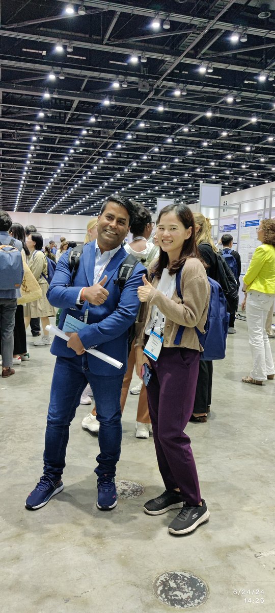 Suresh Kumar, PhD (@drkumar_suresh) on Twitter photo We met today a wonderful #ISTH member and #ECC members <a href="/joythitac/">Thita Joy Chiasakul</a> and #Julia during the #Spotlight event #ISTH2024 at @Bangkok. Had very different experiences after participating in the #ISTH Academy live. Thanks for the invitation . It was just great. We met today a wonderful #ISTH member and #ECC members <a href="/joythitac/">Thita Joy Chiasakul</a> and #Julia during the #Spotlight event #ISTH2024 at @Bangkok. Had very different experiences after participating in the #ISTH Academy live. Thanks for the invitation . It was just great.