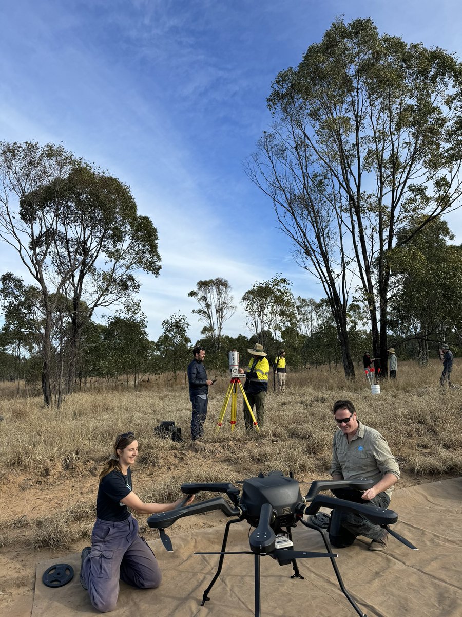Census + TLS + UAV lidar + airborne lidar in Australia! Led by PI <a href="/ArmstonJohn/">John Armston</a>’s <a href="/NASA/">NASA</a> CMS project with huge support from <a href="/CSIRO/">CSIRO</a>, Queensland DESI and UQ we measured a range of vegetation biomass for calval of satellite products <a href="/GEDI_Knights/">GEDI</a> <a href="/NASA_Carbon/">NASA CMS</a> <a href="/qldscience/">Queensland Science</a> <a href="/UQ_News/">UQ News</a>