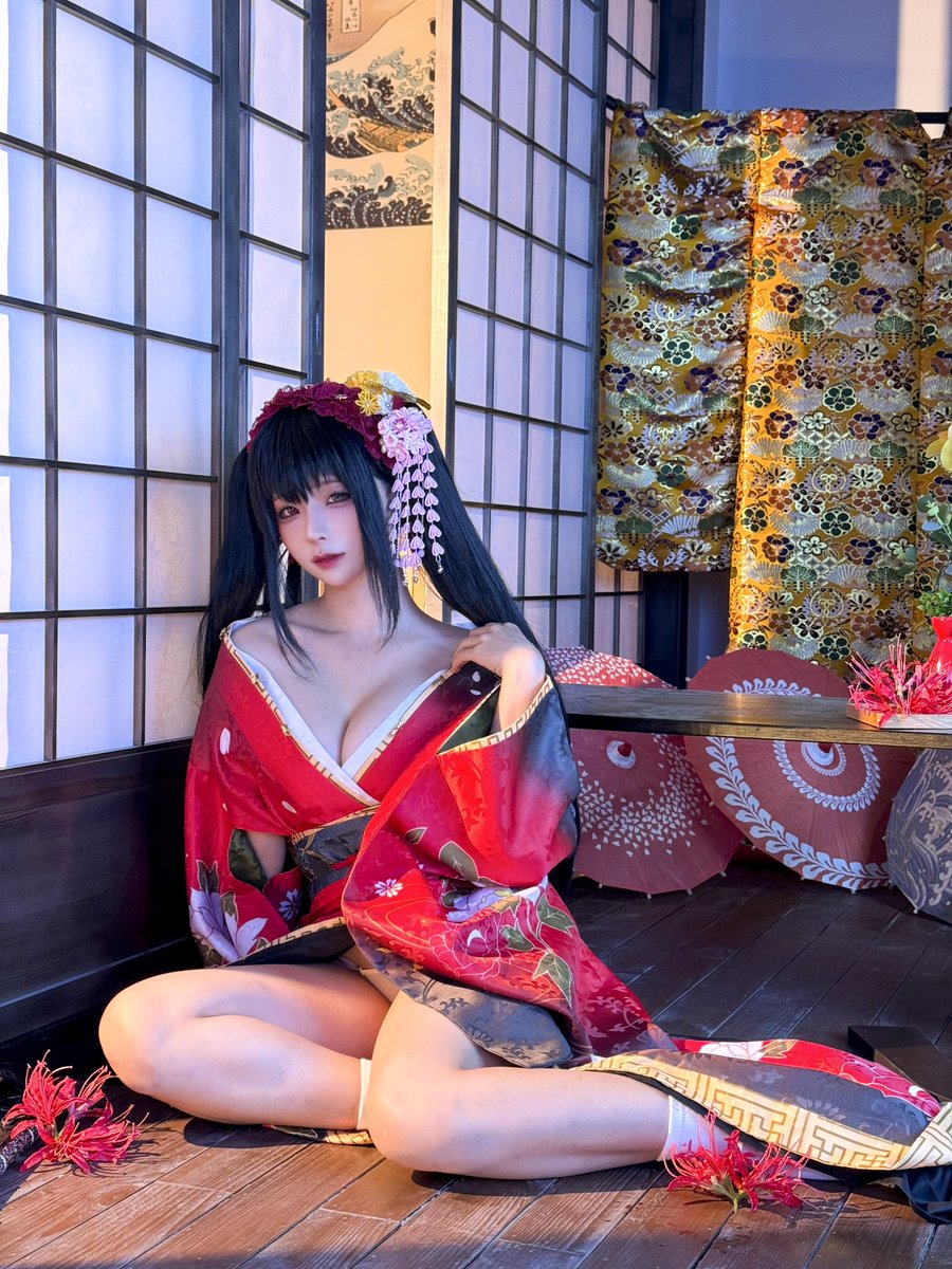 《狂三和服》拍摄记录～ https://t.co/n3PEJbkoIf