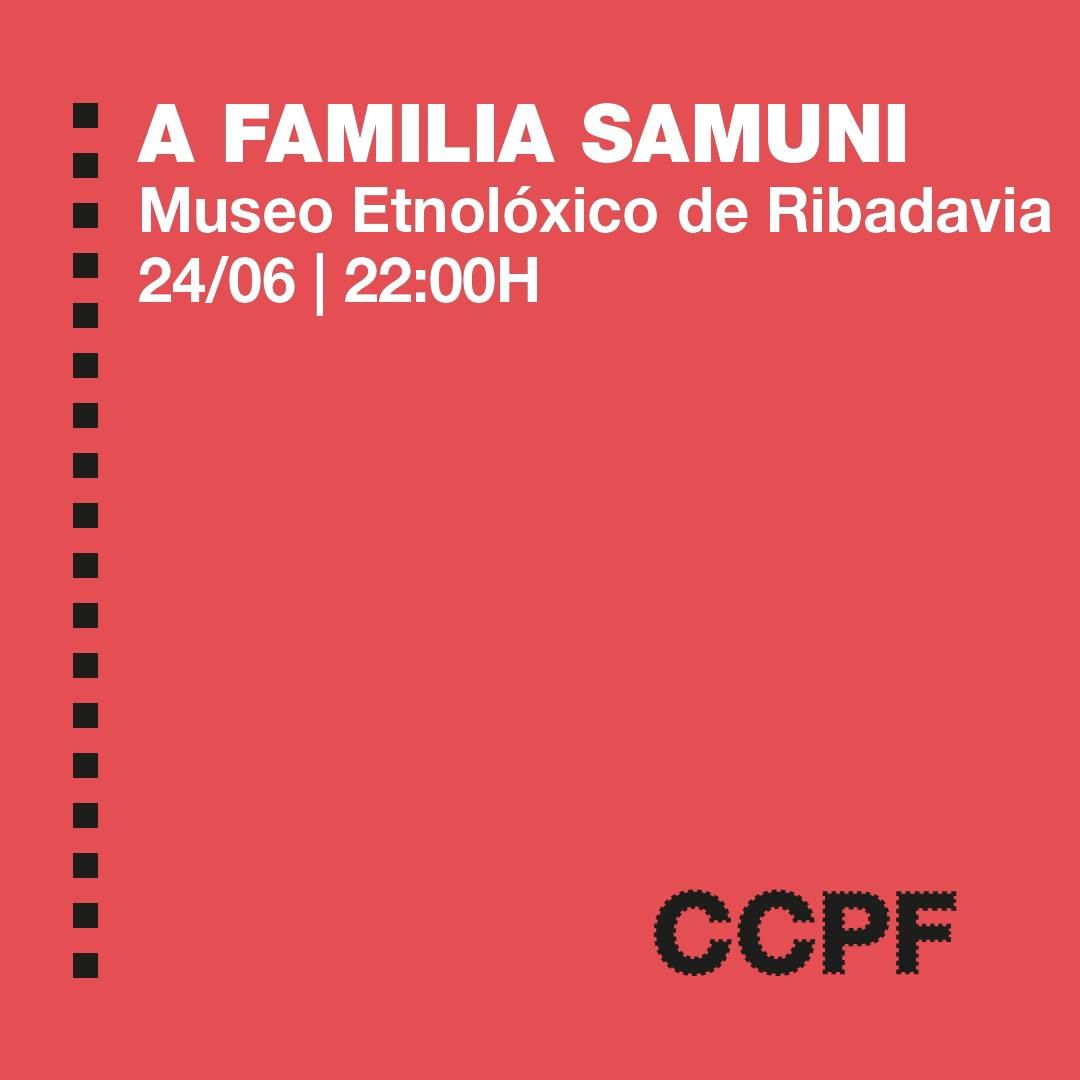 Continúan as #XIIIMarxesFílmicas coa proxección de 🎥"A familia Samuni" de Stefano Savona!

👉"Un documental cheo de esperanza." - Camillo de Marco

📍No <a href="/museoetnoloxico/">museo etnolóxico</a> de #Ribadavia
🎟️Entrada de balde!