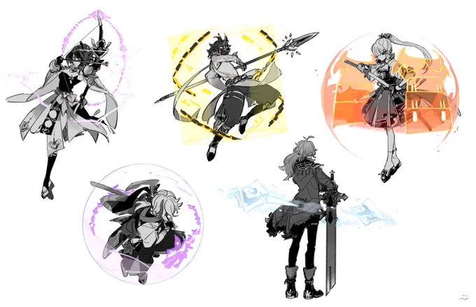 #これでフォロワーさん増えました これかなあ 仲間の力借りて戦うのいいなの絵