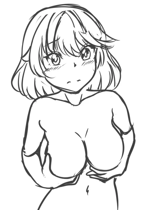 どの構図で描こうかな 