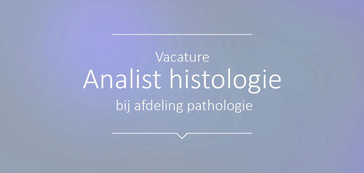 bprc_eu's tweet image. 📢 #vacature alert: Ben jij een #analist #histologie en hou jij graag zelfstandig het histologische lab draaiende en ben je bekend met de procedures? Kom bij ons werken! 🔬🧫
🔗 bprc.nl/nl/job/analist…
#bprc #onderzoek #solliciteren #job #werkzoeken