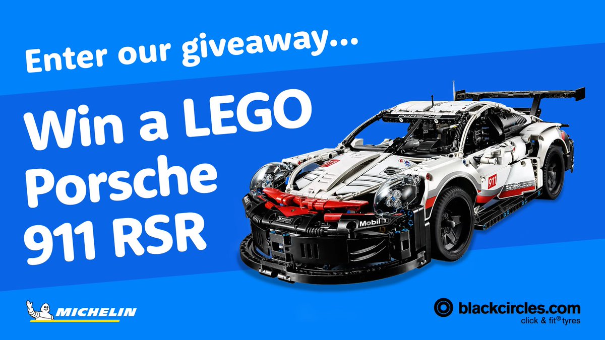✨ GIVEAWAY ✨

Thanks to our friends at Michelin, we're giving one lucky winner the chance to own this incredible LEGO Porsche 911 RSR! 🏎️

To enter:
👉 Like &amp; share and follow us
🚗 Tell us below, what's your dream car?

T&amp;Cs: bit.ly/3XqlD0S
[Ends 08.07.24]