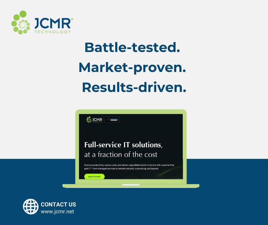 JCMR Technology tweet media