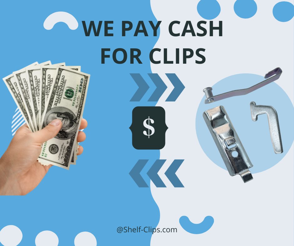 Upgrading your shelving system? We'll pay CASH for your old shelf clips! Turn your clutter into cash with shelf-clips.com 💰🔧 #CashForClips #UpgradeToday #WarehouseSafety