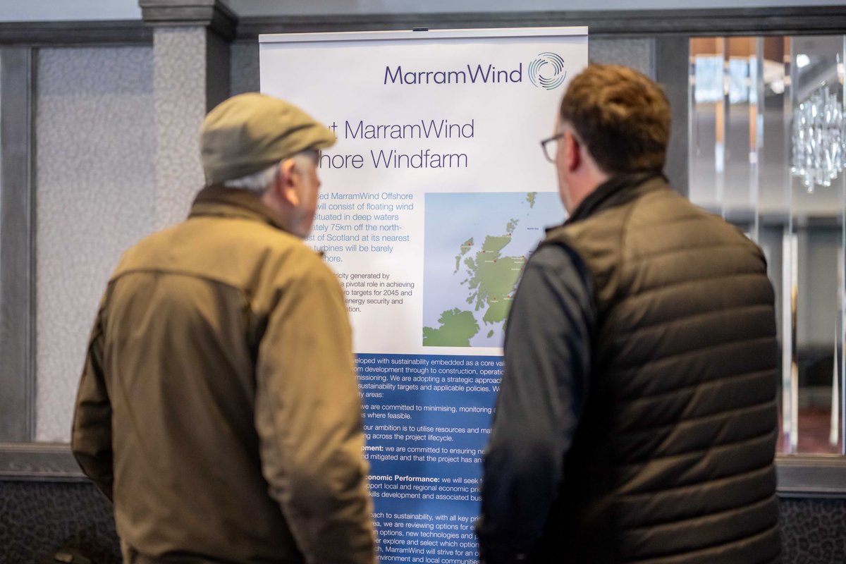 This is the final week of the first phase of our #MarramWind statutory consultation⏰

There’s still time to visit our online exhibition - or attend our next virtual Q&amp;A on June 26 where you can learn more, ask questions and offer comment.

Sign up here👉 lnkd.in/eTcePkDX