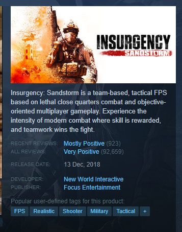 ApexDaemon's tweet photo. Last 5 hours to get Insurgency: Sandstorm on sale and join #APXINS, a month long private VTuber lobby throughout July!
With 19 confirmed participants, slots are limited! https://t.co/KD7qasc0BK