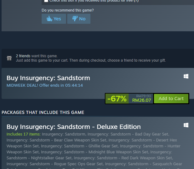 ApexDaemon's tweet photo. Last 5 hours to get Insurgency: Sandstorm on sale and join #APXINS, a month long private VTuber lobby throughout July!
With 19 confirmed participants, slots are limited! https://t.co/KD7qasc0BK