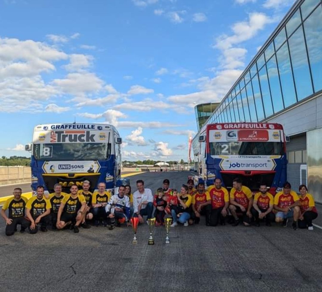 CFTCTransports's tweet image. 🏁 La #teamrobineau après le Castellet et Nogaro nos 2 champions sont dans le Top 10. @Thomasrobineau 2ème et @Anthonyrobineau 6ème. Un début de championnat prometteur. 🏆💪 @cftctransports #fierdevous! 👏🥳🏎️