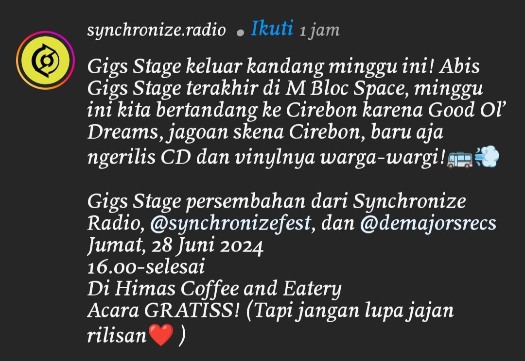 Cirebon 28 juni 2024 👋