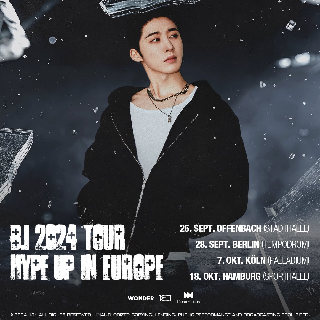 .<a href="/shxx131bi131/">김한빈</a> kommt im September nach Deutschland auf Tour!✨🫶

dreamhaus.com/talent/b-i
Artist-Presale: Di, 25.06. um 10 Uhr
VVK-Start: Fr, 28.06. um 10 Uhr