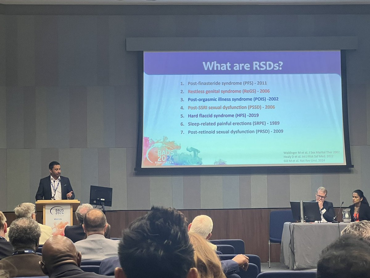 Rare sexual disorders in men - great to have you here <a href="/drserefoglu/">Ege Can Serefoglu</a>! #BAUS24

<a href="/BAUSurology/">BAUS</a>