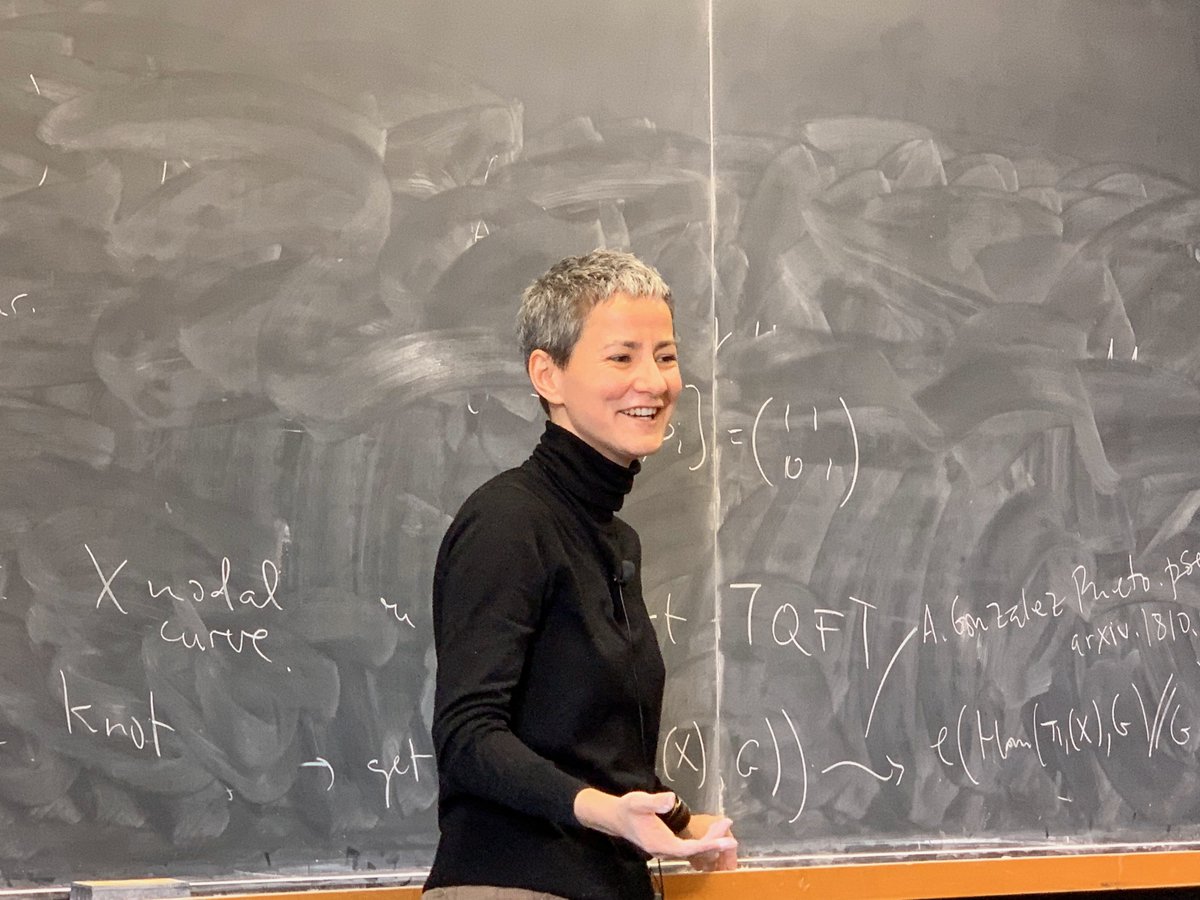 Today we have Marina Logares as our honoree!

Marina Logares is an Associate Professor of Maths at Universidad Complutense de Madrid. She is passionate about diversity in geometry and life.

#PrideMath