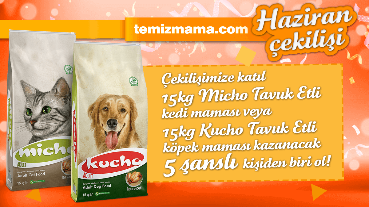 🥳 Temizmama Haziran çekilişi başladı! 🥳

👉 <a href="/temizmamacom/">Temizmama</a> hesabımızı takip et.✔️⁠
👉 Gönderimizi beğen ve repostla.❤️⁠
👉 Bir arkadaşını yoruma etiketle. 💬⁠

5 takipçimize: 😻 15KG Micho #KediMaması veya 🐶 15KG Kucho #KöpekMaması #Hediye! 🐾

Sonuçlar 4 Temmuz!🤩