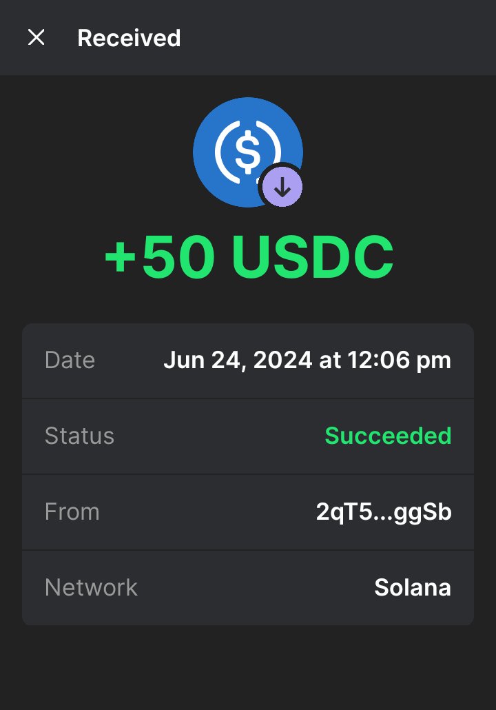 Came second place and just received my reward from @Mantis_onSOL 

Don't fade $MANTIS 🚀🚀🚀