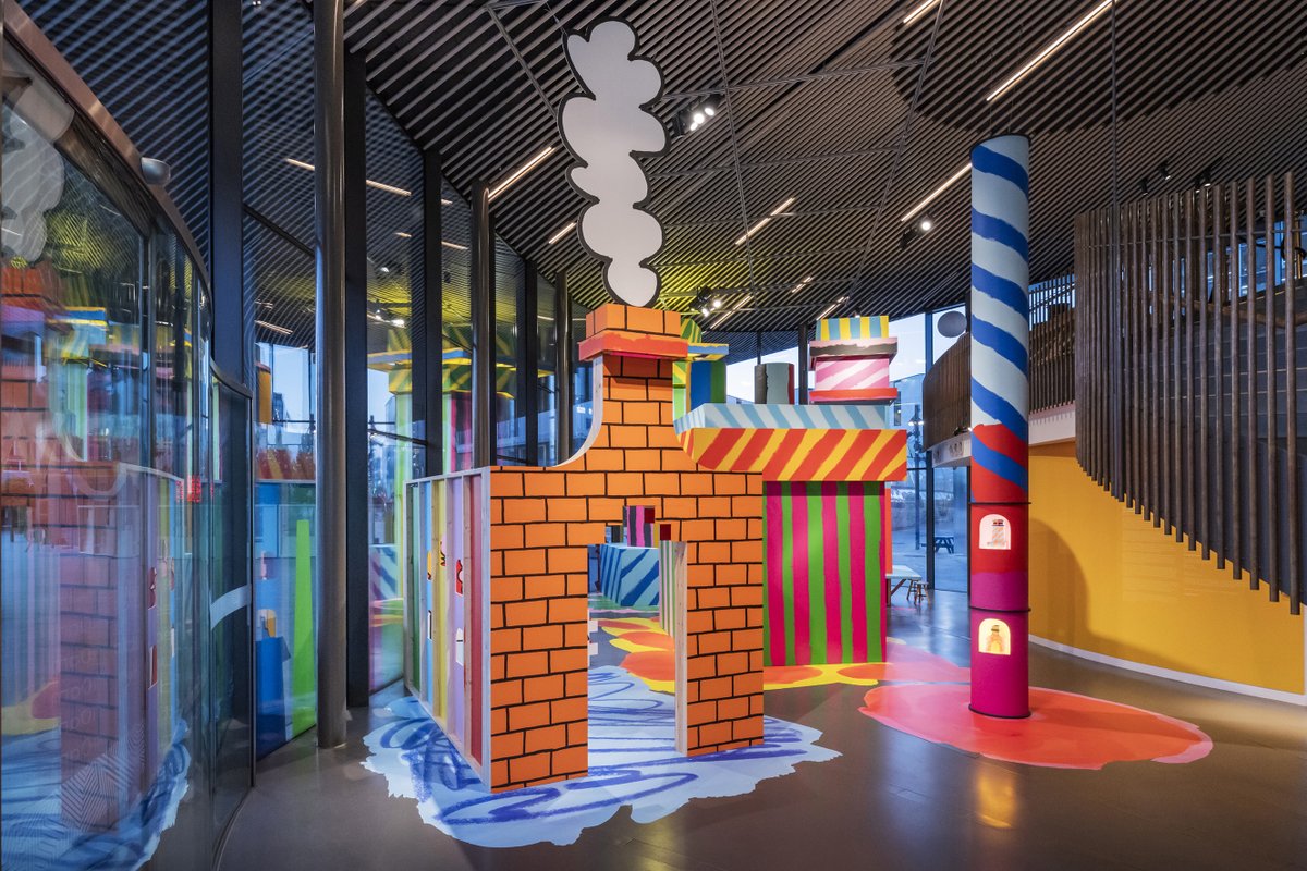 NOW Gallery (@nowgallery) on Twitter photo Showcasing an exciting collaboration between John Booth and CAN, Up In Smoke features 5 reimagined chimneys based on the industrial history and skyline of <a href="/ThePeninsulist/">Greenwich Peninsula</a>
Come and explore, climb and peek through this vibrant installation 💜💛❤️💙🧡
nowgallery.co.uk/exhibitions/up… Showcasing an exciting collaboration between John Booth and CAN, Up In Smoke features 5 reimagined chimneys based on the industrial history and skyline of <a href="/ThePeninsulist/">Greenwich Peninsula</a>
Come and explore, climb and peek through this vibrant installation 💜💛❤️💙🧡
nowgallery.co.uk/exhibitions/up…