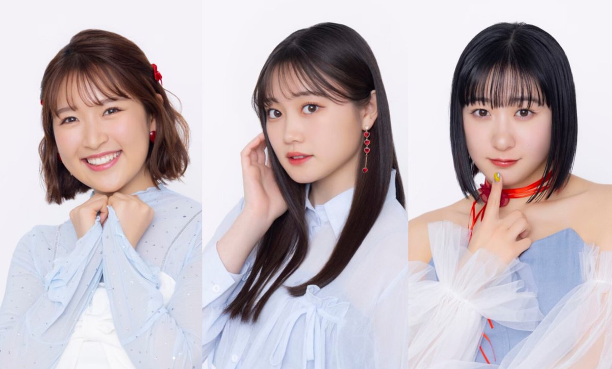 小野瑞歩・小野田紗栞・秋山眞緒 つばきファクトリー加入8周年記念