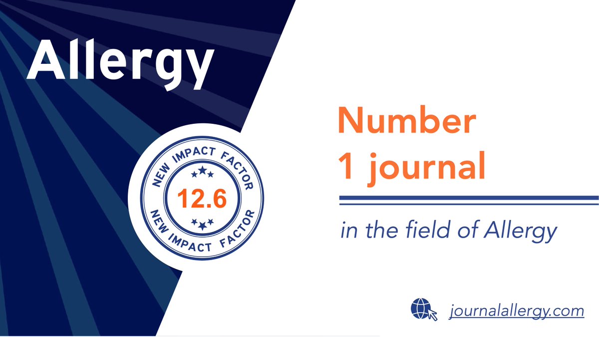 AllergyEaaci's tweet photo. Allergy Named Highest-Impact Journal in Allergy and Clinical Immunology for 2024

We are thrilled to announce that the 2024 journal Impact Factors stablished by Clarivate has been released, and we are immensely proud to share that Allergy has been recognised with a Impact Factor of 12.6 as the number one journal in our speciality of Allergy and Clinical Immunology. This outstanding achievement is a testament to the entire team's unwavering commitment and hard work.

The success of Allergy is rooted in several key factors:

✨Full Commitment and Hard Work: The dedication of our editorial and support teams has been instrumental in driving the journal to new heights.

✨Rapid Decisions for Submissions: Our efficient submission process ensures that authors receive timely and comprehensive feedback.

✨Extensive and High-Quality Reviews: We maintain rigorous peer review standards to ensure the publication of only the highest quality research.

✨Timely Publications: Speedy yet thorough processing of manuscripts guarantees that important research reaches the community promptly.

✨High Numbers of Impressions and Downloads: The significant engagement with our published papers highlights the journal’s influence and reach within the scientific community.

On behalf of the EAACI Executive Committee, it is our pleasure to extend our heartfelt gratitude to the entire Allergy team. 

Special thanks to our Editor-in-Chief, Cezmi Akdis, for his visionary leadership, and our Deputy Editors, Ioana Agache and Marek Jutel, for their invaluable contributions. We also recognize the vital roles of our Associate Editors, including Heimo Breiteneder, Thomas Eiwegger, Wytske Fokkens, Emma Guttman-Yassky, David Jackson, Kari Nadeau, Robyn O’Hehir, Liam O’Mahony, Oliver Pfaar, Alexandra Santos, Claudia Traidl-Hoffmann, De Yun Wang, and Luo Zhang, along with the entire editorial board for their expertise and dedication.

In addition, our heartfelt thanks go to our Managing Editor, Laura Alberch; Graphics Editor, Anna Globinska; Social Media Editor, Ruya Kilic Ogulur; Associate Managing Editor, Marisa McGarry; Production Editor, Sathish Asokan Kannan, and Journal’s Publishing Manager, Lisbeth Cranfield.

Together, we have set a new standard of excellence in Allergy and Clinical Immunology, and we look forward to continuing this upward trajectory. Thank you to everyone who has contributed to making #Allergy a leader in our field!

Maria Torres
EAACI President

#Allergy_journal @EAACI_HQ @EAACI_JM 

https://t.co/WsHBrsUyhR
