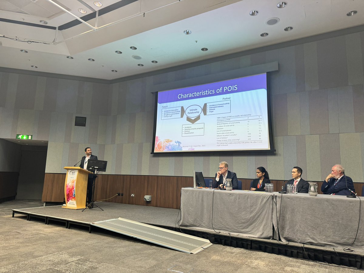 VaibhavModgil's tweet image. Post orgasmic illness syndrome, what do you know? Fantastic overview by @drserefoglu #BAUS24