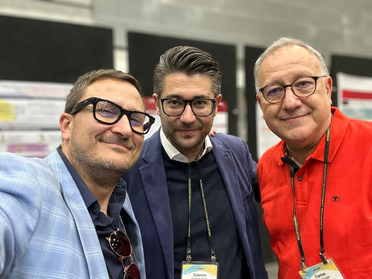 Carlos A. Scolari (@cscolari) on Twitter photo <a href="/icahdq/">International Communication Association</a> Y pasó #ICA24! Excelentes ponencias y conversaciones con colegas de varios continentes. A partir de ayer soy International Liaison de la Communication History Division (<a href="/ICA_History/">ICA History</a>). Orgulloso de sumarme al equipo de <a href="/gabriele_balbi/">Gabriele Balbi</a>. Muchas ideas para los próximos 2 años 😎💪 <a href="/icahdq/">International Communication Association</a> Y pasó #ICA24! Excelentes ponencias y conversaciones con colegas de varios continentes. A partir de ayer soy International Liaison de la Communication History Division (<a href="/ICA_History/">ICA History</a>). Orgulloso de sumarme al equipo de <a href="/gabriele_balbi/">Gabriele Balbi</a>. Muchas ideas para los próximos 2 años 😎💪