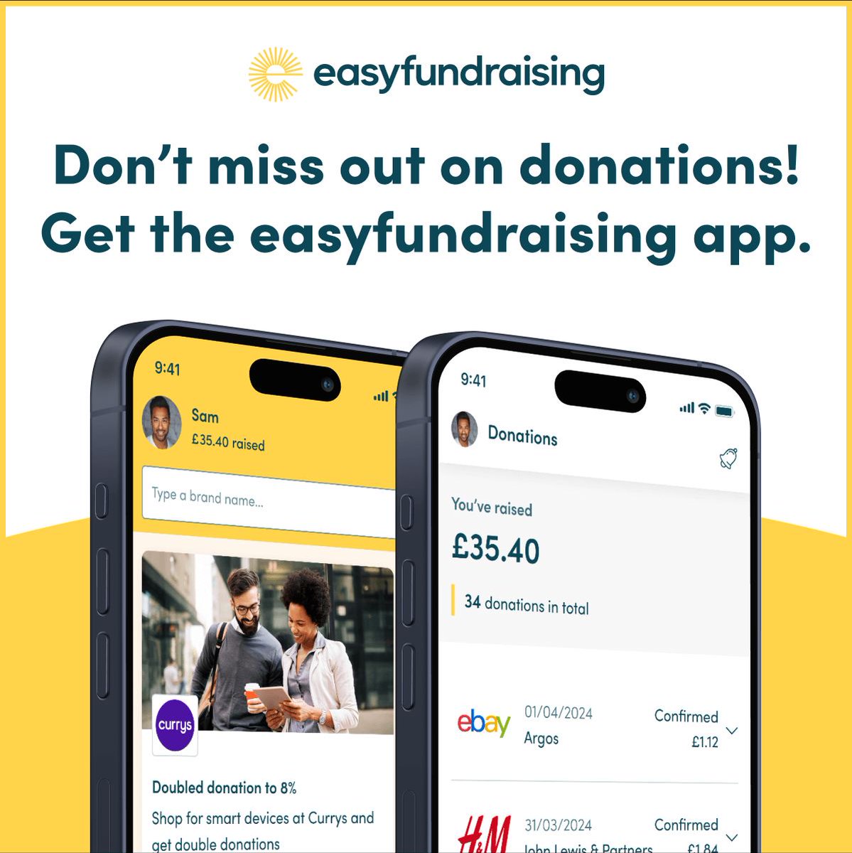 The #easyfundraising app is the easiest way to raise for Hire a Hero when you shop on your mobile. It’s completely FREE and available on iOS and Android, so please get it now to make sure you don’t miss out on any donations for us! buff.ly/49ebTK4