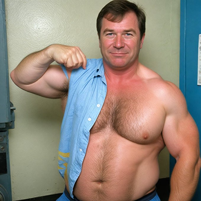 Daddy Brad from https://t.co/uDvNgxouOP new series  --  #musclebear #musclebull #muscledad #muscledaddies<a href="/tag/brawny"class="tags"><span>#brawny</span></a><a href="/tag/masculine"class="tags"><span>#masculine</span></a><a href="/tag/dadbod"class="tags"><span>#dadbod</span></a><a href="/tag/musclebull"class="tags"><span>#musclebull</span></a><a href="/tag/musclebear"class="tags"><span>#musclebear</span></a>