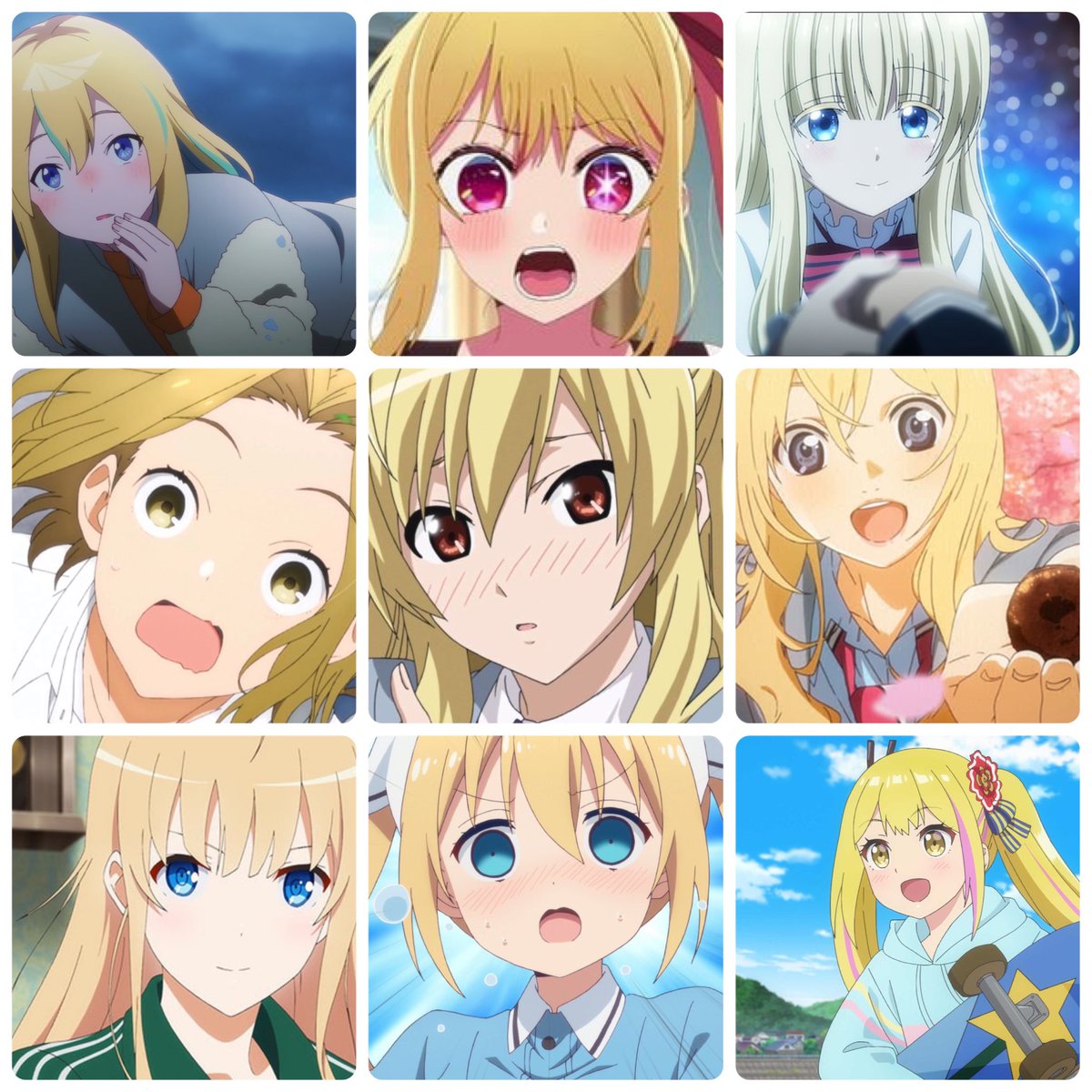 アニメ風金髪キャラクターイラスト 金髪キャラ - অনুসন্ধান / X
