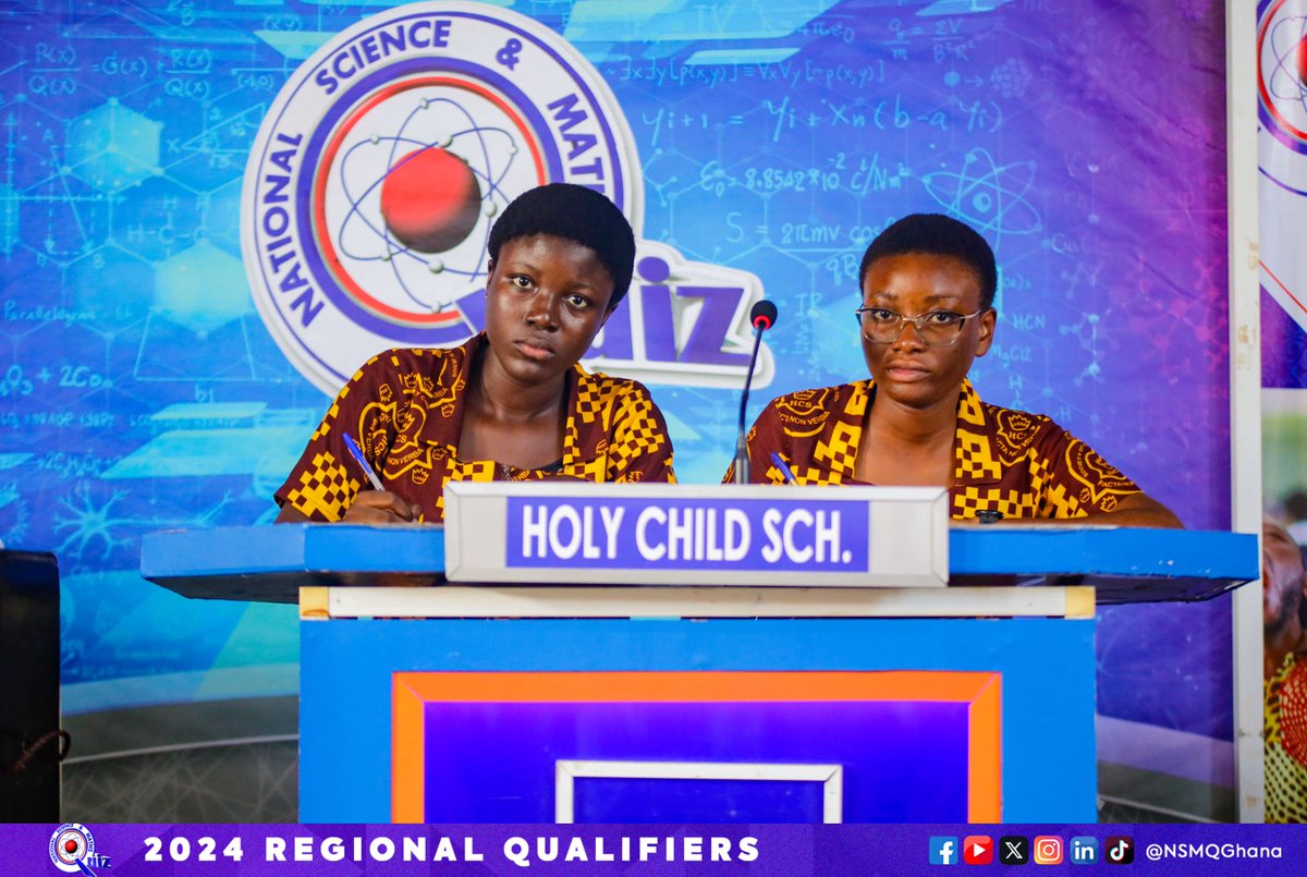 NSMQGhana's tweet image. CENTRAL

In the next contest, we have:

Obrachire SHTS
Eguafo Abrem SHS
Holy Child School
Breman Asikuma SHS

#NSMQRegionals #NSMQ2024 #Primetime